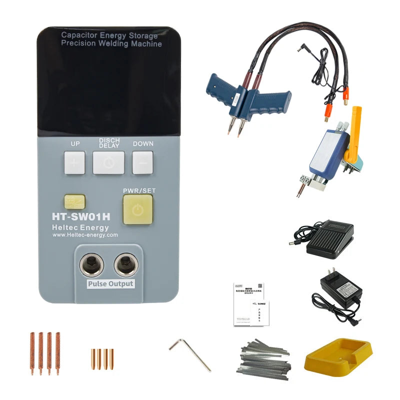 Portable Spot Welder for 0.4mm 0.5mm Pure Nickel/Nickel Plating Battery Spot Welder 18650 Battery Repair Battery Pack Assembly