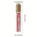 Popular 6-color Matte Liquid Lipstick Pearlescent Waterproof  Lip Gloss Long-lasting Non-stick Cup
