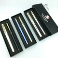 Plastic Promotion UV Printing Custom logo Luxury Gel Pen Sets in Gift Box