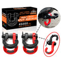Oem logo Customized Bow Shackle 4*4 Off-road 8t Bow Shackle Split Shackle for Towing