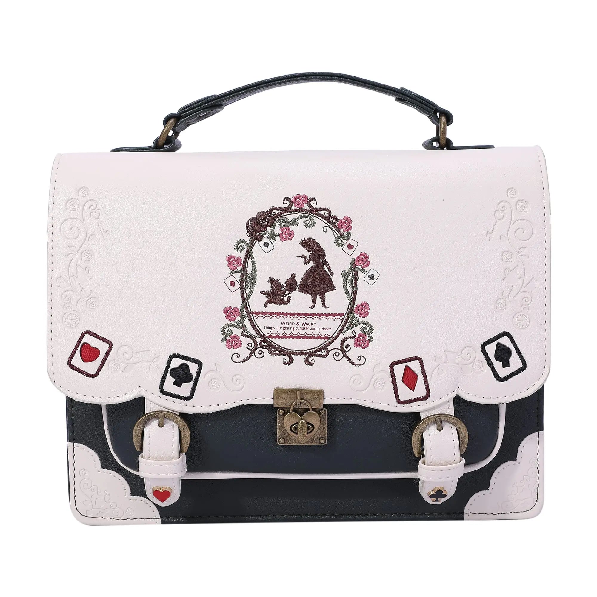 Alice Lolita Women Handbag Purse Vintage Messenger Bag Satchel Cute Backpack Shoulder Bags Small Crossbody Bag
