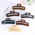 Wholesale Fashion Women 12cm Hollow Out Large Big Jumbo Plastic Long Hair Claw Clip Hairgrips Hair Clips for Girl Women