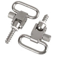 Set of 2pcs 1" Inch Steel Mount Studs with Machine Screw Quick Release Tactical Hunting Accessories for Sling Swivels