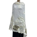 H0181 Fantastic Sudanese Toub Factory Price Thobe Sudan Embroidery Hijab Scarves With Stones Low MOQ