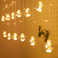 SUMMAO 2.5M LED Garland Curtain Light 220V EU Fairy String Light for Party Holiday Wedding New Year 's Modeling Lamp