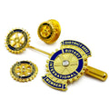 Rotary Rotario Club President International Noel Des Anonymes Metal Lapel Pin Badge Accessories Fashion Hard Soft Enamel Pins