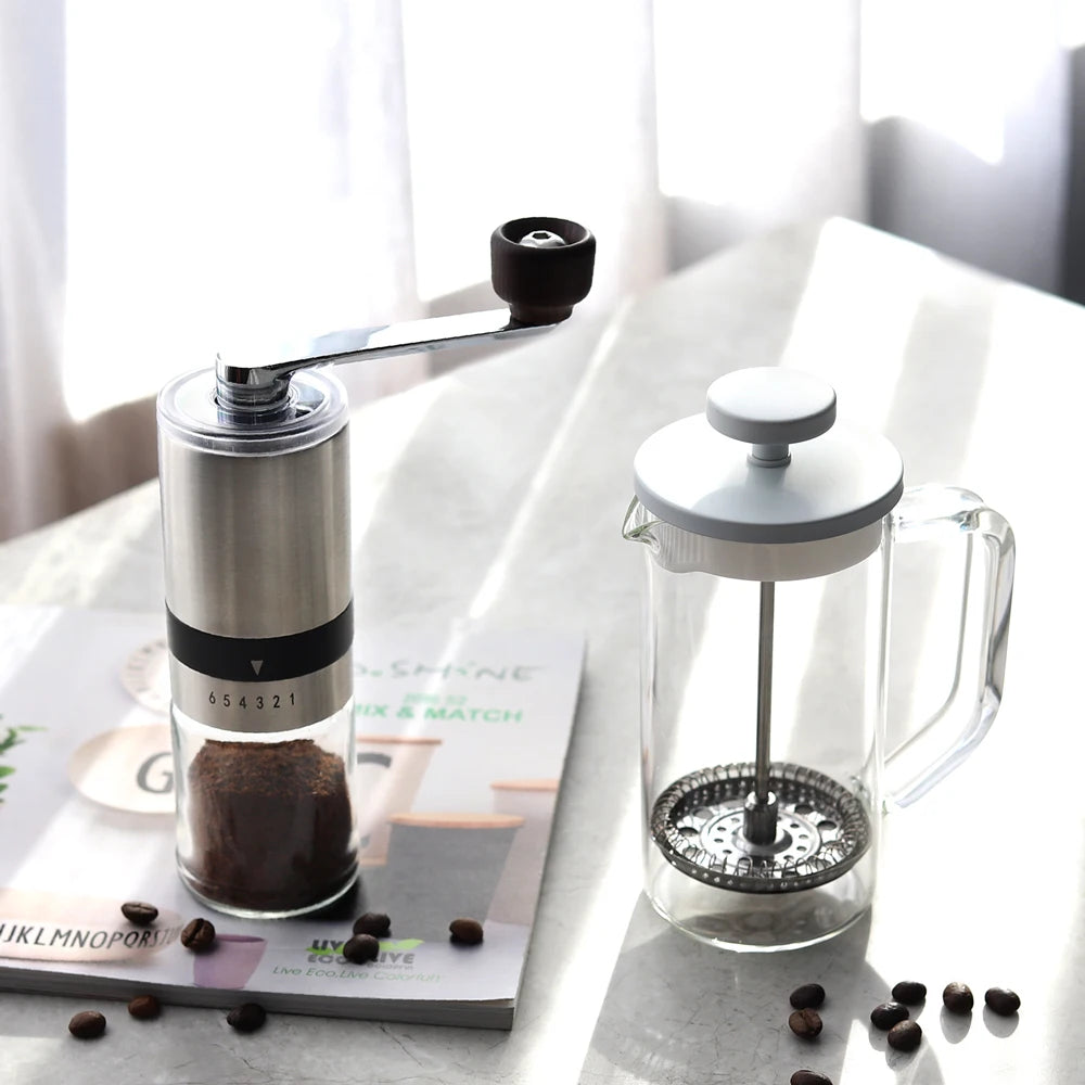 Chinagama Oem logo Luxury Coffee Gift Sets for Corporate with Pour Over Coffee Maker Filter Kettle Manual Coffee Grinder
