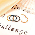 Manufacturers Wholesale Ear Clip Personality Trend Closed Seamless Ring Stainless Steel Piercing Lip Round Men's Ears
