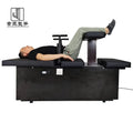 Cervical and Lumbar Traction Device with Traditional Metal 2-in-1 Table for Hotel and Gym Use