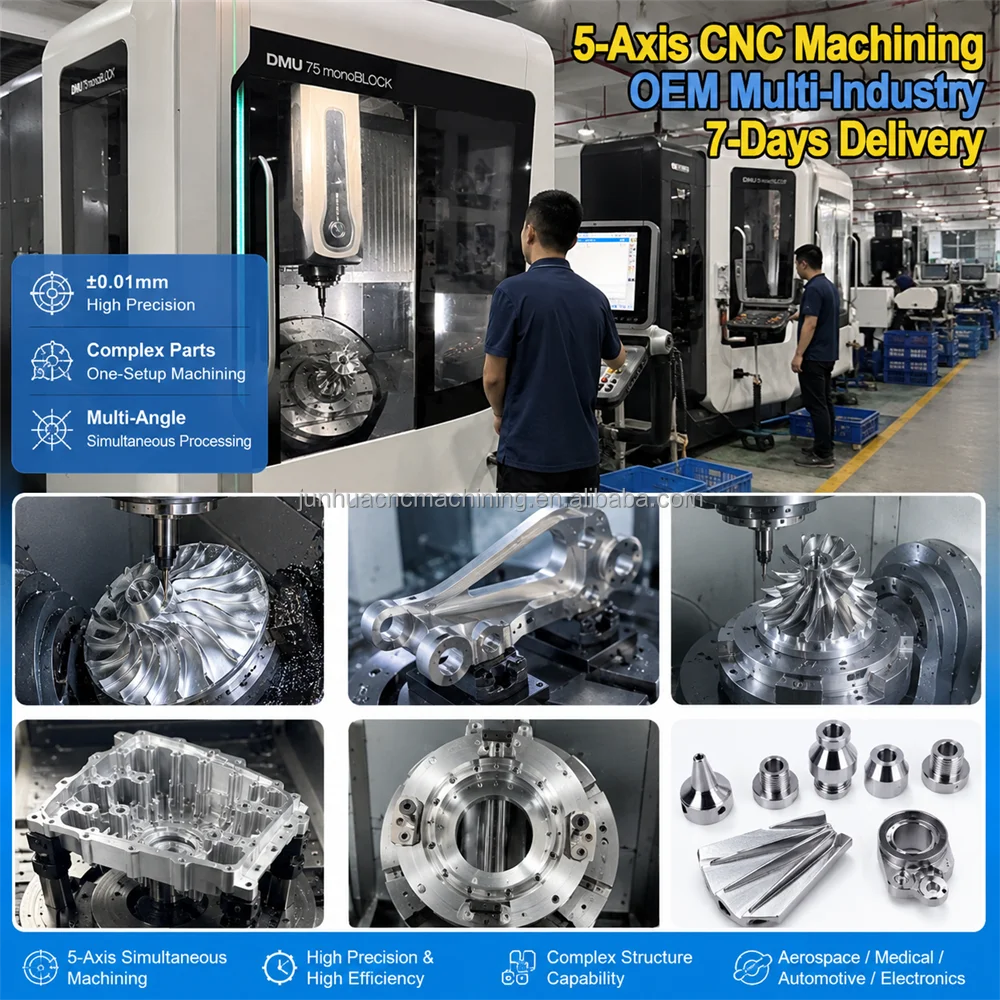 Custom Precision Stainless Steel Parts CNC Aluminium Prototype Parts CNC Machining Product Milling Services
