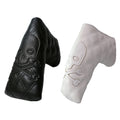 Golf Putter Cover Magic Tape Bonding PU Leather Pattern Golf Club Cover Blade Putter Cover Protector Outdoor Golf Supplies