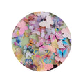 New Novelty 100 Pieces Random Mixed Colorful Butterfly Charms Resin Flatback Cabochons for DIY Phone Case Scrapbooking Decor