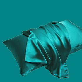 Satin Pillowcase for Hair and Skin Set of 2 Standard Silky Satin Pillow Cases Pillow Covers with Envelope Closure