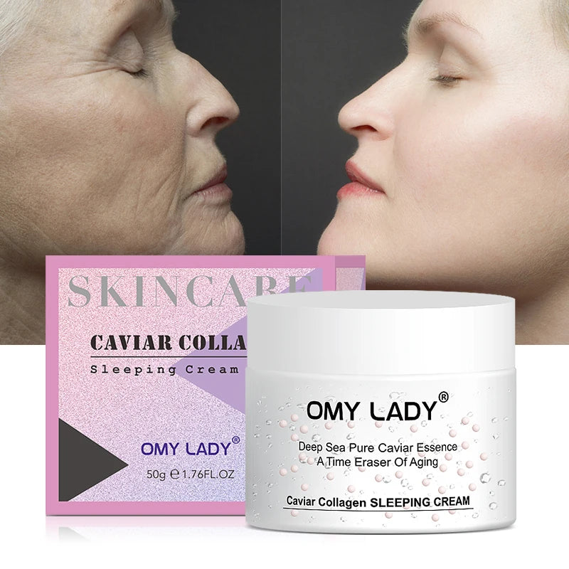 Top Quality Moisturizer Night Cosmetic Whitening Skin Care Brightening Repairing Caviar Face Cream