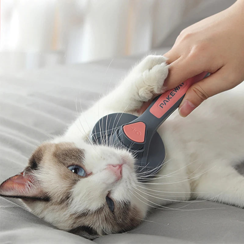 Hot Selling Pet Hair Removes Comb Dog Grooming Hair Cleaner Cleaning Supplies Self Cleaning Cat Brush