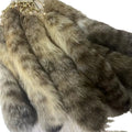 Wholesale American Raccoon Tail Pendant Big fox Tail Accessories Car Bag Pendant Key Ring