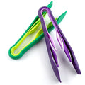 3Pcs/Set Plastic Multifunctional Food Bread Clip Cooking Food Plastic Tongs