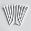 Custom Logo Custom Color Eco-Friendly Biodegradable 100% Natural Bamboo Golf Tees 70mm/83mm Sizes Unique Design Custom Packaging