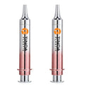Empty 10ml PETG Cosmetic Syringe Shaped Airless Bottle with Pump Sprayer for Skin Care Serum Lotion and Eye Cream