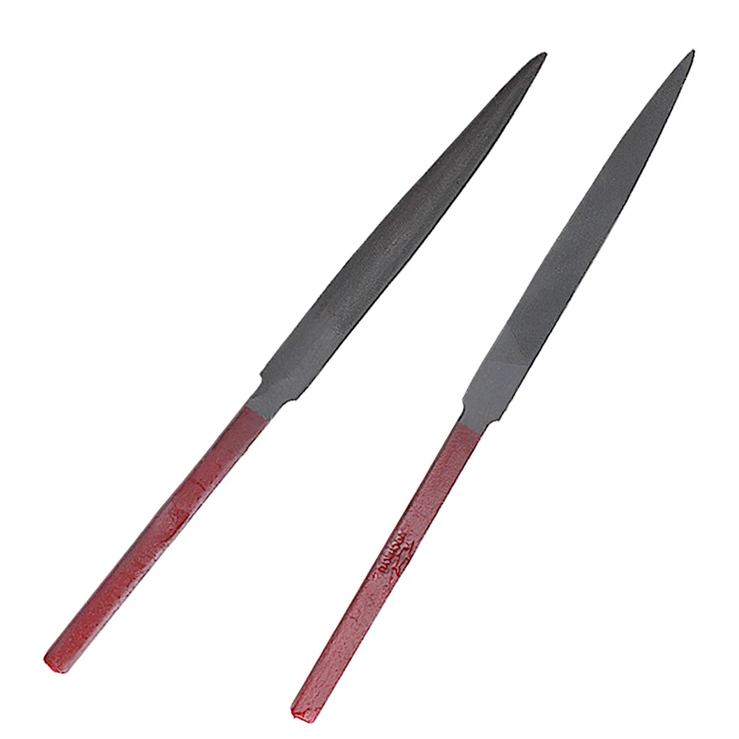 Auble Red Handle Half Round File Jewelry Shaping Equipment Wood Fine Cutting Rasp Files Model 0027 for Heavy Work