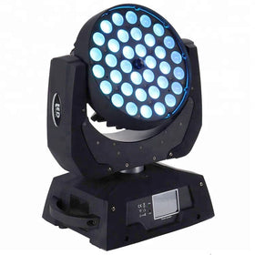 36x18w Rgbwa Uv 6in1 Led Wash Stage Lighting Led Zoom Moving Head Lights