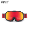 NEW Arrival Anti Fog Ski Goggles Mirrored Winter Outdoor Sports Gafas De Ski