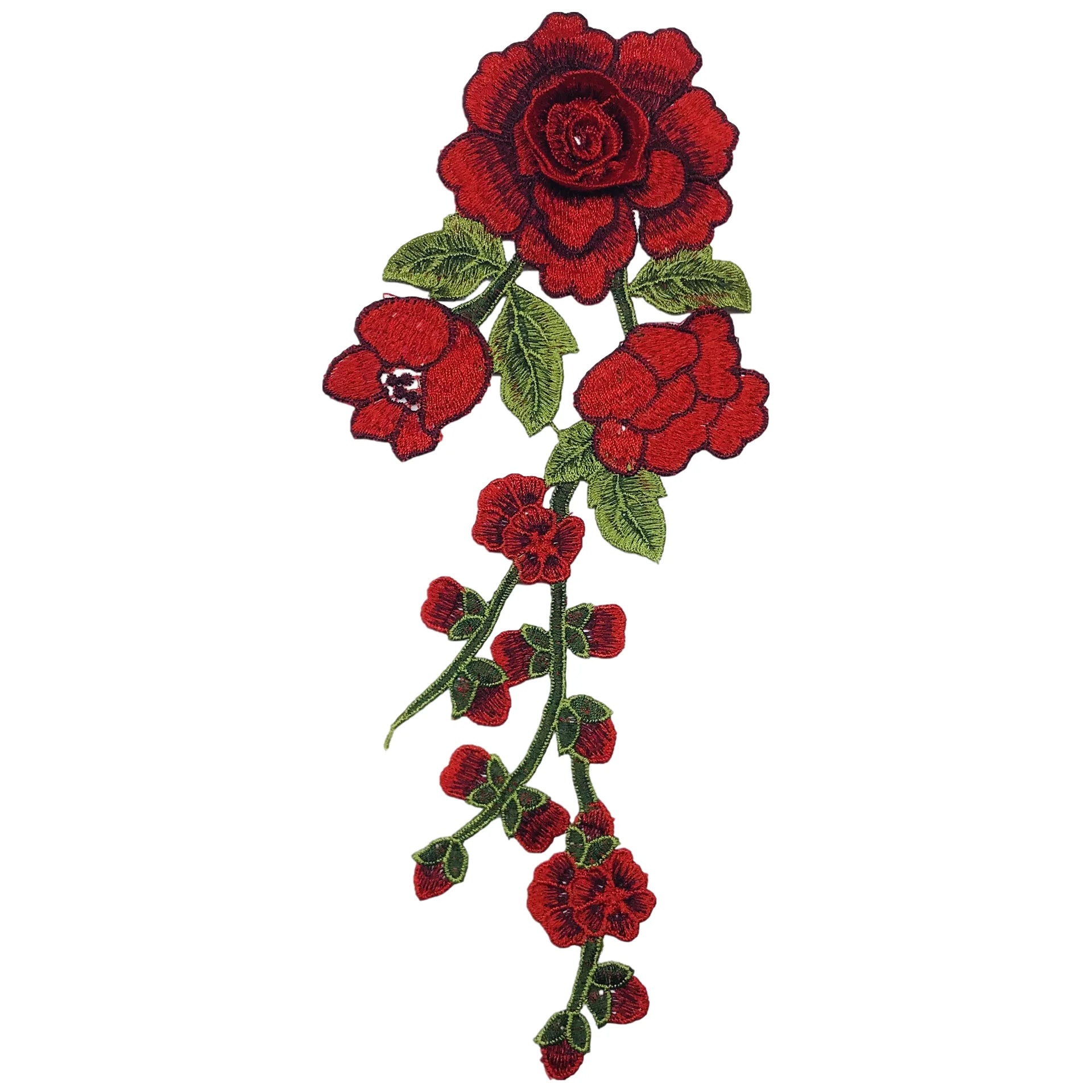 Flower Fatch Factory Garment Accessory Embroidery Patch Sew on Iron Patch New Design