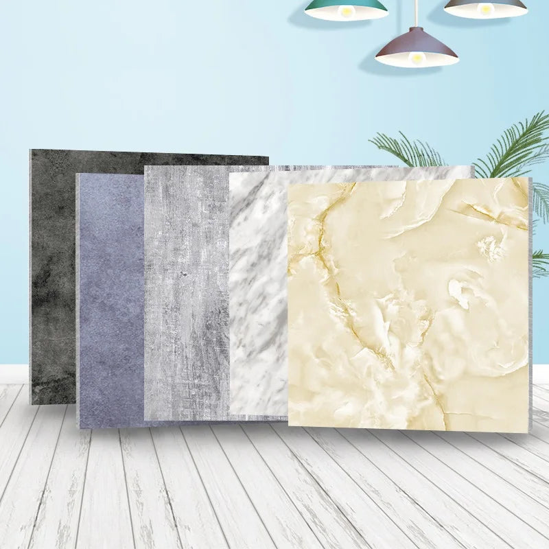 Self-adhesive Modern Anti-slip Indoor Vinyl Flooring Stickers Waterproof Thickening Wear-resistant Eco-Friendly Fireproof PVC