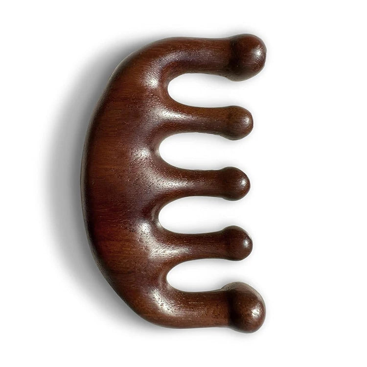 Handmade Wooden Handicrafts Wide Tooth Massage Comb for Promotional Gift