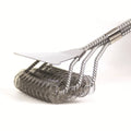 Erade Stainless Steel Grill Brush and Scraper with Extra Wide Bristle for BBQ Cleaning (Model GCB-003)