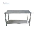 China 201 304 Stainless Steel Sorting Work Table Rectangular Kitchen Dining Table Set Chafing Dish Table