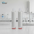 For Supplier Private Label 0.22 0.45 Micron Absolute 5'' 10'' 20'' 30'' 40'' Code 7 PVDF Water Filtration Pleated Cartridge