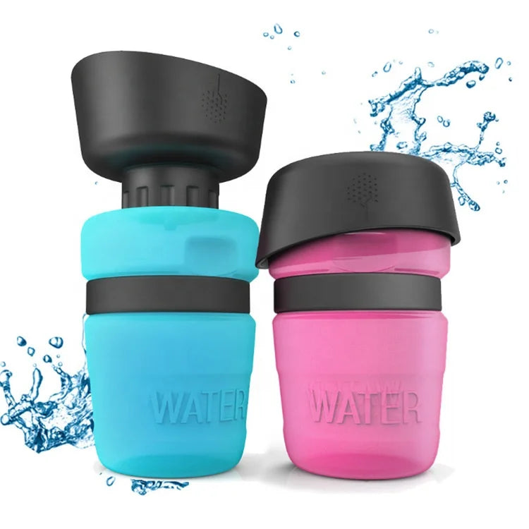 2023 New Design Outdoor Walking Training Traveling Cold Water Dispenser for Dogs