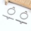 Wholesale OT Clasp Connector Toggle Clasps OT Buckle for Jewelry Making DIY Bracelet Necklace