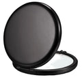 Wholesale Simple Foldable Regular Mini Pocket Mirror Hand Held Double Sided Stainless Steel Metal Makeup Mirror Magnifying