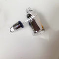 Luxury Electroplated Golden Glass Essential Oil Dropper Bottle 20ml 30ml 50ml 100ml 15ml 5ml Glass Bottle with Rubber Dropper