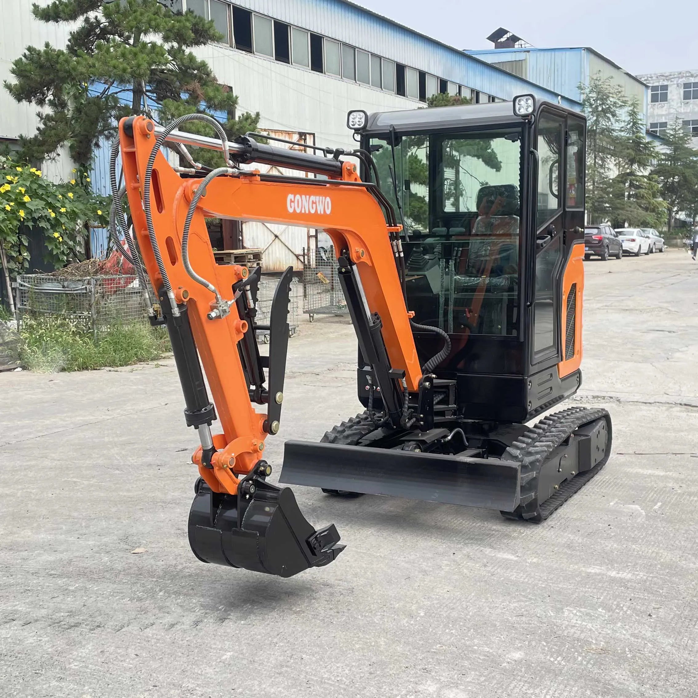 Mini Crawler Excavator 2.5 Ton Capacity for Engine Eaton Components Free Shipping EPA/EURO5 Compliant High Efficiency