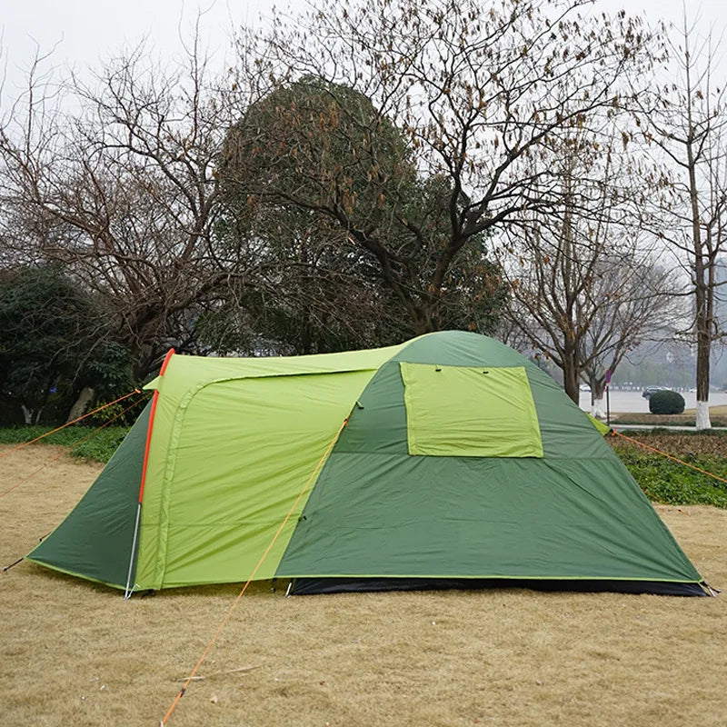 Hight Quality  Large Family 3 Person Camping Tent Polyester Waterproof Camping Tent