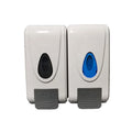 O-Cleaning Commercial 1000ML Plastic Manual Soap DispenserKitchen Bathroom Wall-Mounted Refillable Shampoo Gel Liquid Container