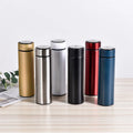 Stainless Steel Eco-Friendly Vacuum Insulated Sports Water Bottle LED Temperature Display 500ml Capacity 12-24hrs Thermal