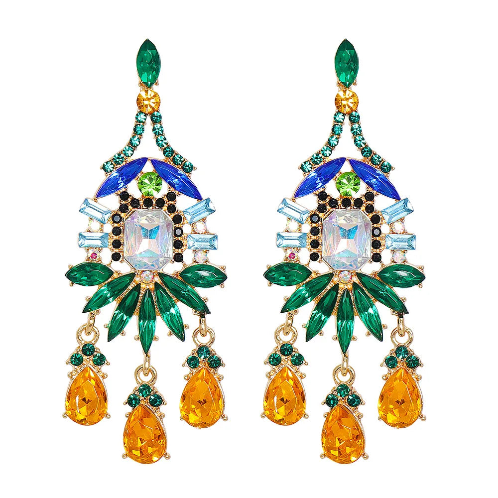 JJ55651 New Design Fashionable Earrings Women Exaggerated Stud Earrings Jewelry