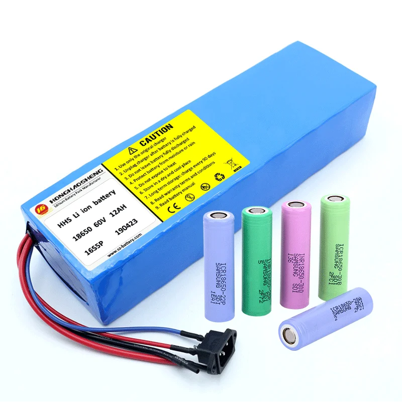 Factory Price Customized 60 Volt Battery Lithium Ion 60V Battery Pack