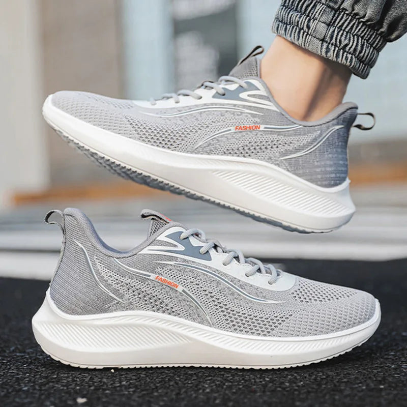 2026 New Style Men's Casual Sport Walking Sneakers Breathable Lace-Up Closure for Spring Autumn Winter Wholesale