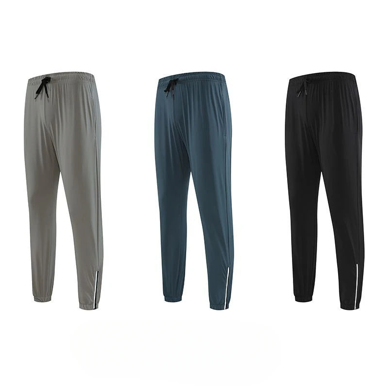 Sports Pants Men's Summer Basketball Fitness Running Training Men's Pants Loose Breathable Quick-Drying Casual Pants Trousers
