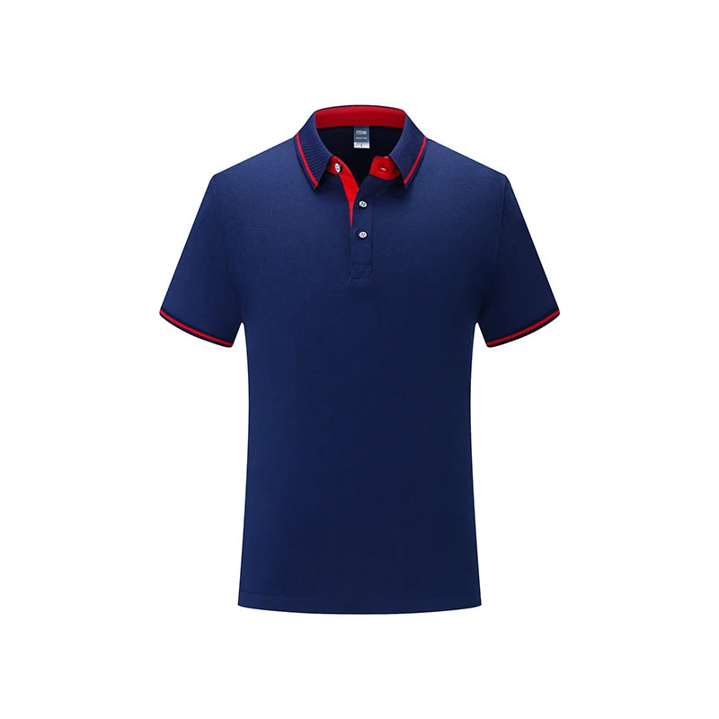 Shidu Men's 6880M Classic Striped Golf Shirt Knitted Fabric with Printed Pattern