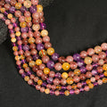 Factory Sale DIY Natural Crystal Loose Beads Natural Stone Loose Crystal Round Beads