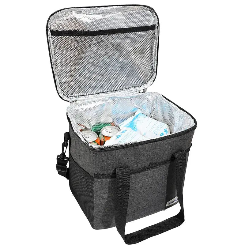 The New Custom Printed Portable Large Insulated Tote Bag Oxford Cloth Thermal Lunch Cooler Bag