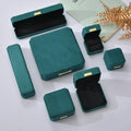 High End Custom Logo Earring Ring Necklace Pu Leather Jewellery Display Packaging Luxury Premium Cases Jewelry Gift Box