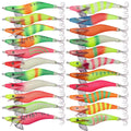 Wholesale SJ059 15cm 28g 4.0# Sea Saltwater Luminous Big Shrimp Baits Squid Jig Fishing Lures