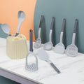 9-Piece High-Temperature Resistant Non-Stick Silicone Kitchenware Set Cross-Border Soup Spoon Cooking Spatula for Home